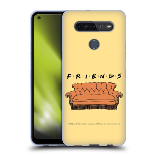 Friends TV Show Iconic Couch Soft Gel Case for LG K51S