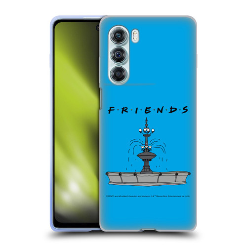 Friends TV Show Iconic Fountain Soft Gel Case for Motorola Edge S30 / Moto G200 5G