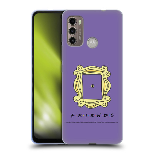 Friends TV Show Iconic Peephole Frame Soft Gel Case for Motorola Moto G60 / Moto G40 Fusion