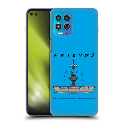 Friends TV Show Iconic Fountain Soft Gel Case for Motorola Moto G100