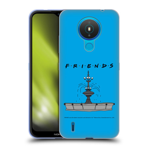 Friends TV Show Iconic Fountain Soft Gel Case for Nokia 1.4