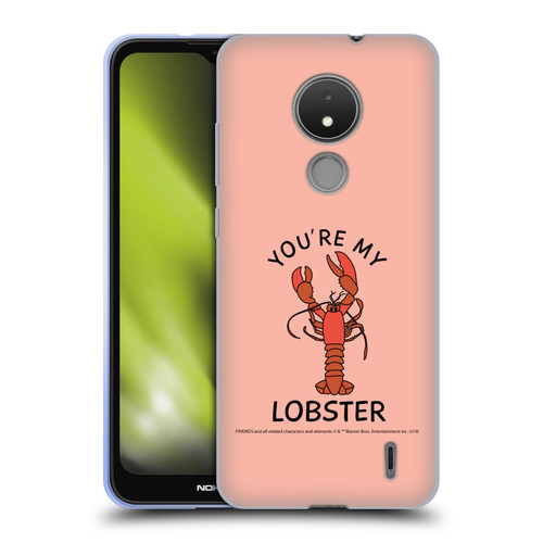 Friends TV Show Iconic Lobster Soft Gel Case for Nokia C21