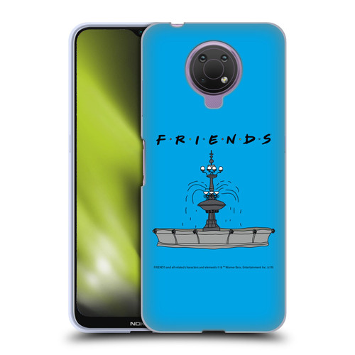 Friends TV Show Iconic Fountain Soft Gel Case for Nokia G10