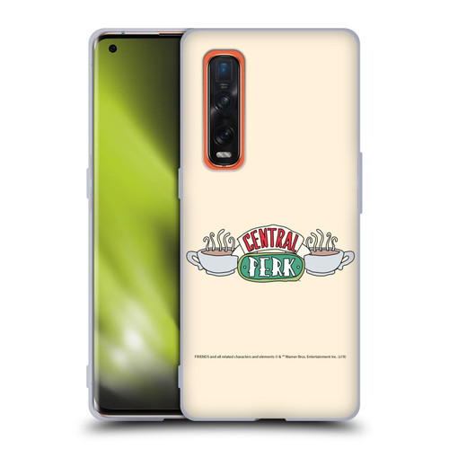 Friends TV Show Iconic Central Perk Soft Gel Case for OPPO Find X2 Pro 5G