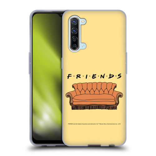 Friends TV Show Iconic Couch Soft Gel Case for OPPO Find X2 Lite 5G