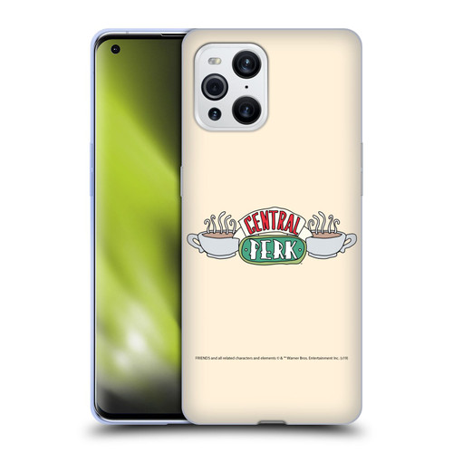 Friends TV Show Iconic Central Perk Soft Gel Case for OPPO Find X3 / Pro