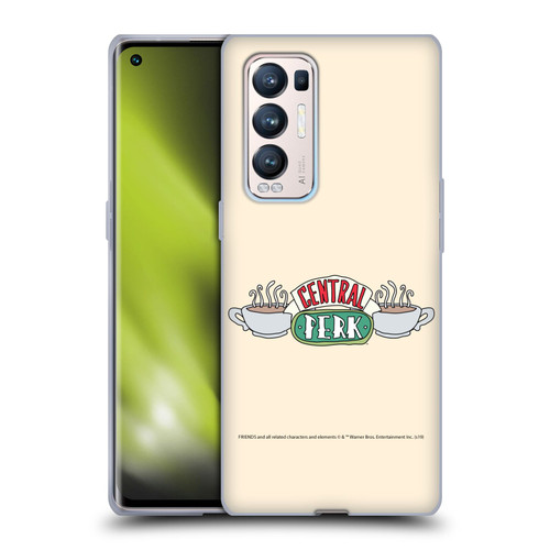 Friends TV Show Iconic Central Perk Soft Gel Case for OPPO Find X3 Neo / Reno5 Pro+ 5G