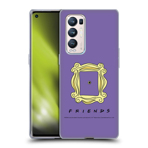 Friends TV Show Iconic Peephole Frame Soft Gel Case for OPPO Find X3 Neo / Reno5 Pro+ 5G