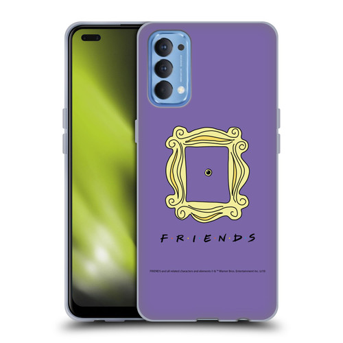 Friends TV Show Iconic Peephole Frame Soft Gel Case for OPPO Reno 4 5G