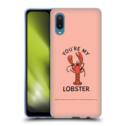 Friends TV Show Iconic Lobster Soft Gel Case for Samsung Galaxy A02/M02 (2021)