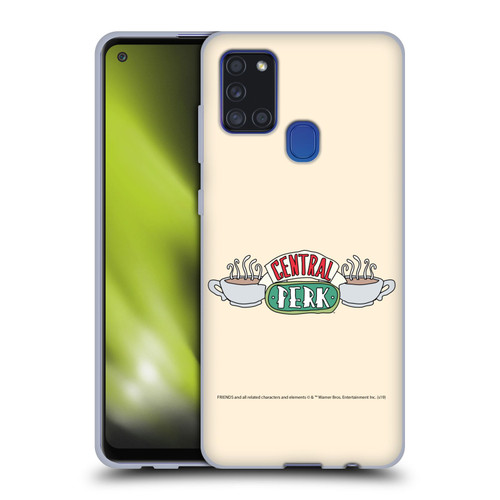 Friends TV Show Iconic Central Perk Soft Gel Case for Samsung Galaxy A21s (2020)
