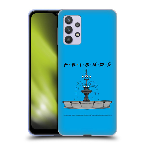 Friends TV Show Iconic Fountain Soft Gel Case for Samsung Galaxy A32 5G / M32 5G (2021)