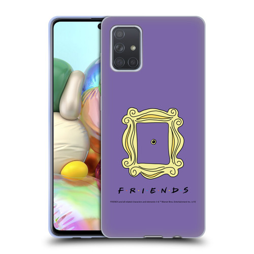 Friends TV Show Iconic Peephole Frame Soft Gel Case for Samsung Galaxy A71 (2019)