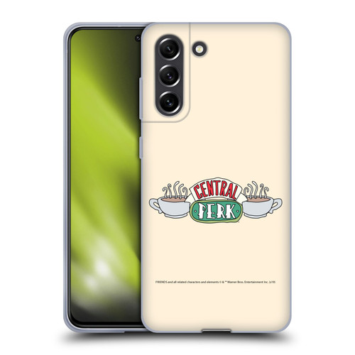 Friends TV Show Iconic Central Perk Soft Gel Case for Samsung Galaxy S21 FE 5G
