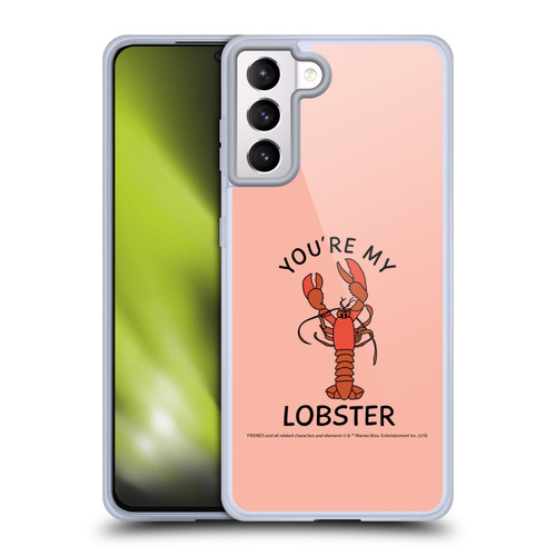 Friends TV Show Iconic Lobster Soft Gel Case for Samsung Galaxy S21+ 5G