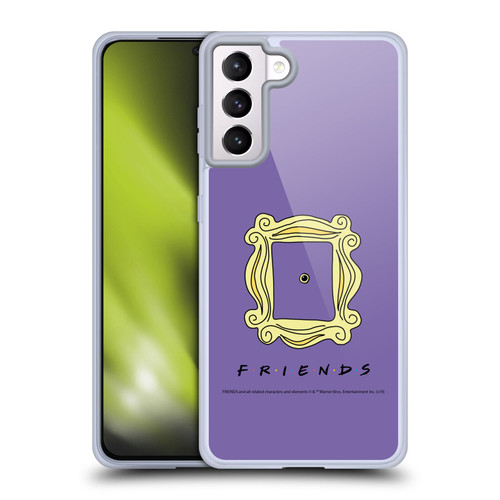 Friends TV Show Iconic Peephole Frame Soft Gel Case for Samsung Galaxy S21+ 5G
