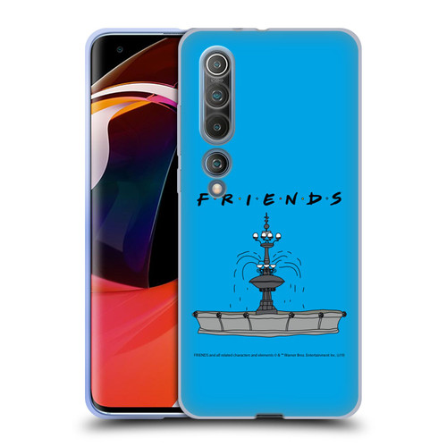 Friends TV Show Iconic Fountain Soft Gel Case for Xiaomi Mi 10 5G / Mi 10 Pro 5G