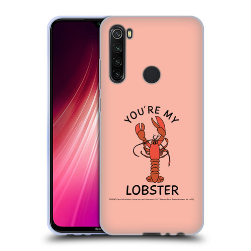 Friends TV Show Iconic Lobster Soft Gel Case for Xiaomi Redmi Note 8T