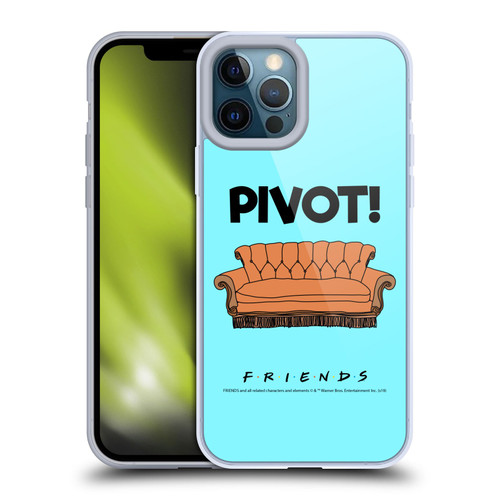 Friends TV Show Quotes Pivot Soft Gel Case for Apple iPhone 12 Pro Max