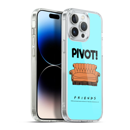 Friends TV Show Quotes Pivot Soft Gel Case for Apple iPhone 13 Pro Max & MagSafe