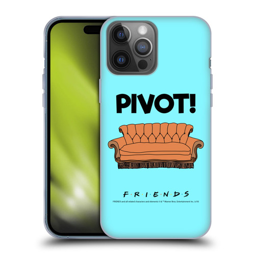 Friends TV Show Quotes Pivot Soft Gel Case for Apple iPhone 14 Pro Max