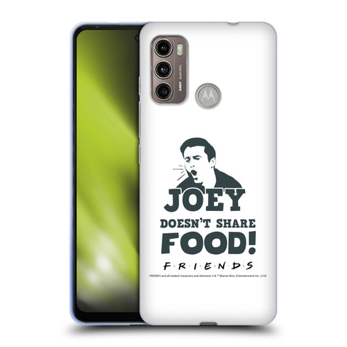 Friends TV Show Quotes Joey Food Soft Gel Case for Motorola Moto G60 / Moto G40 Fusion