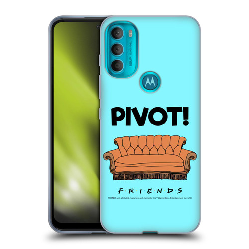 Friends TV Show Quotes Pivot Soft Gel Case for Motorola Moto G71 5G