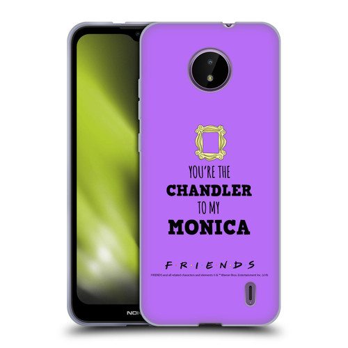 Friends TV Show Quotes BFF Soft Gel Case for Nokia C10 / C20