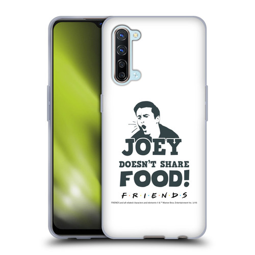 Friends TV Show Quotes Joey Food Soft Gel Case for OPPO Find X2 Lite 5G
