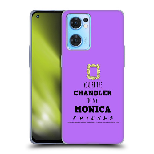 Friends TV Show Quotes BFF Soft Gel Case for OPPO Reno7 5G / Find X5 Lite