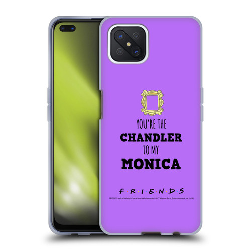 Friends TV Show Quotes BFF Soft Gel Case for OPPO Reno4 Z 5G