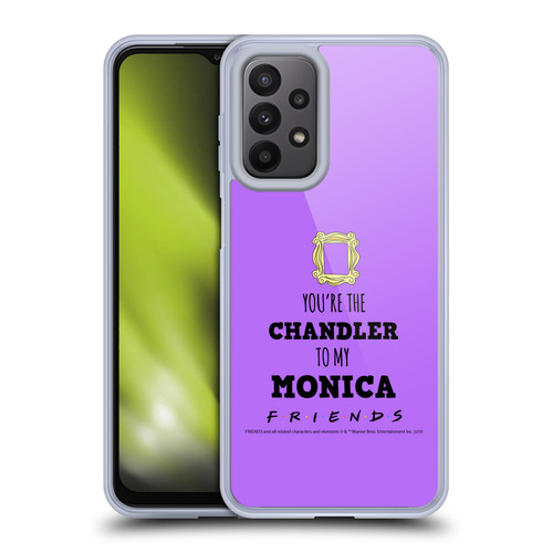 Friends TV Show Quotes BFF Soft Gel Case for Samsung Galaxy A23 / 5G (2022)