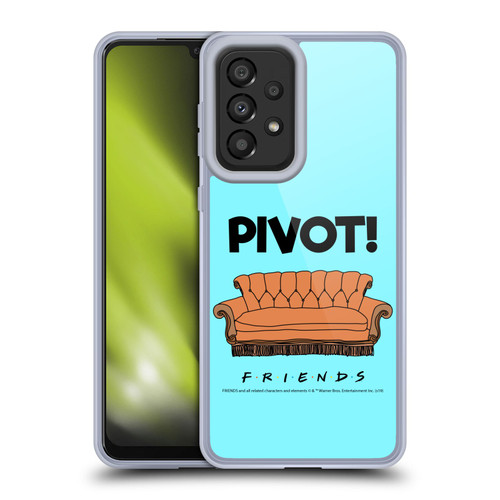 Friends TV Show Quotes Pivot Soft Gel Case for Samsung Galaxy A33 5G (2022)