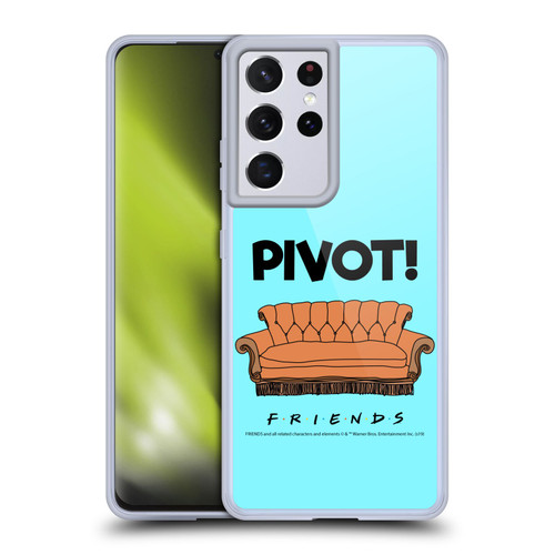 Friends TV Show Quotes Pivot Soft Gel Case for Samsung Galaxy S21 Ultra 5G