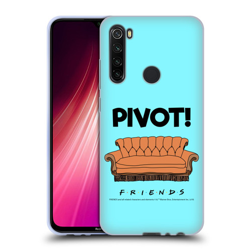 Friends TV Show Quotes Pivot Soft Gel Case for Xiaomi Redmi Note 8T