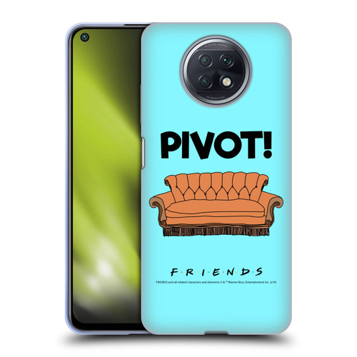 Friends TV Show Quotes Pivot Soft Gel Case for Xiaomi Redmi Note 9T 5G
