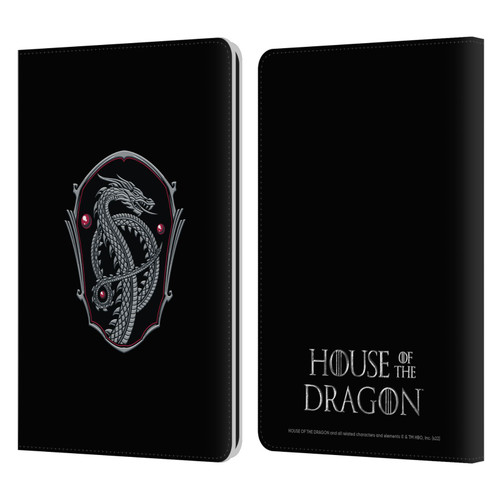 House Of The Dragon: Television Series Graphics Dragon Badge Leather Book Wallet Case Cover For Amazon Kindle Paperwhite 1 / 2 / 3