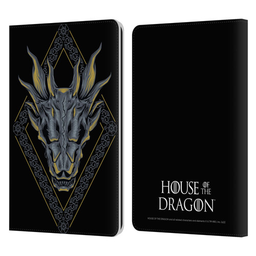 House Of The Dragon: Television Series Graphics Dragon Head Leather Book Wallet Case Cover For Amazon Kindle Paperwhite 1 / 2 / 3