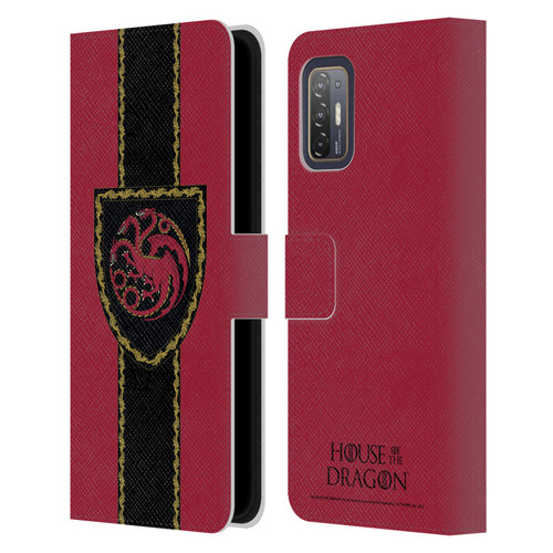 House Of The Dragon: Television Series Graphics Shield Leather Book Wallet Case Cover For HTC Desire 21 Pro 5G