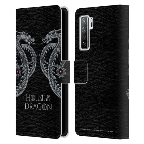 House Of The Dragon: Television Series Graphics Dragon Leather Book Wallet Case Cover For Huawei Nova 7 SE/P40 Lite 5G