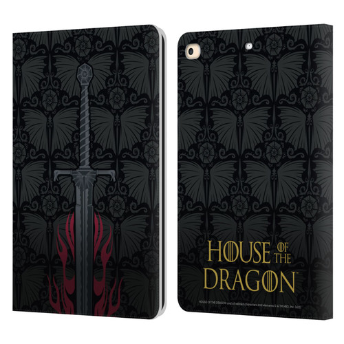 House Of The Dragon: Television Series Graphics Sword Leather Book Wallet Case Cover For Apple iPad 9.7 2017 / iPad 9.7 2018