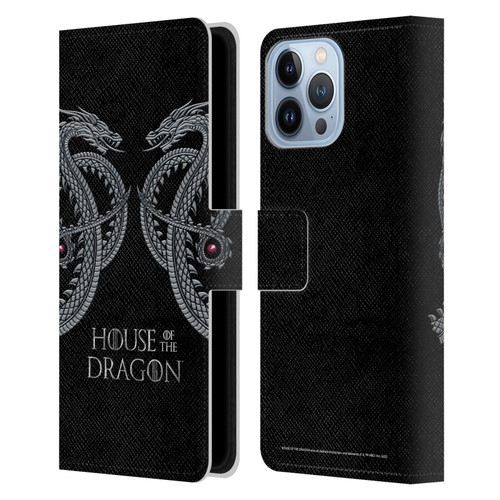 House Of The Dragon: Television Series Graphics Dragon Leather Book Wallet Case Cover For Apple iPhone 13 Pro Max
