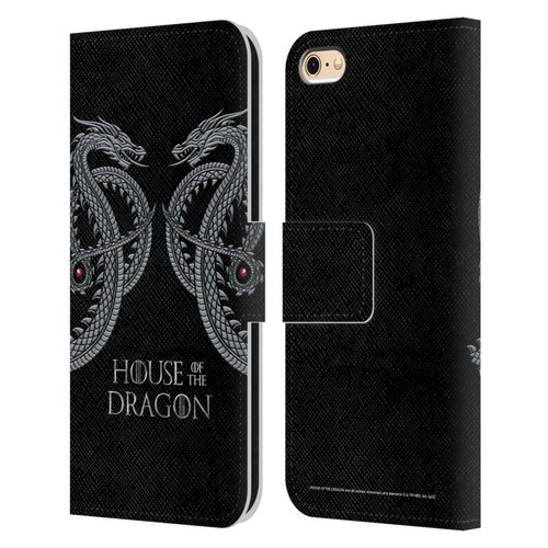 House Of The Dragon: Television Series Graphics Dragon Leather Book Wallet Case Cover For Apple iPhone 6 / iPhone 6s