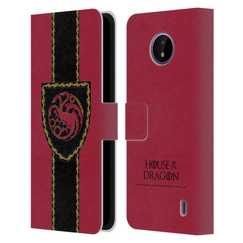 House Of The Dragon: Television Series Graphics Shield Leather Book Wallet Case Cover For Nokia C10 / C20
