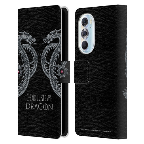 House Of The Dragon: Television Series Graphics Dragon Leather Book Wallet Case Cover For Motorola Edge X30