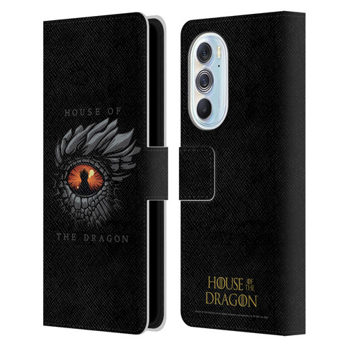 House Of The Dragon: Television Series Graphics Dragon Eye Leather Book Wallet Case Cover For Motorola Edge X30