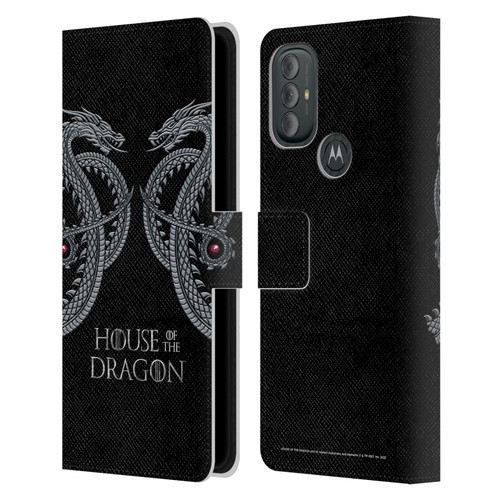 House Of The Dragon: Television Series Graphics Dragon Leather Book Wallet Case Cover For Motorola Moto G10 / Moto G20 / Moto G30