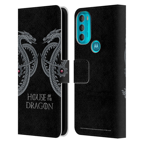House Of The Dragon: Television Series Graphics Dragon Leather Book Wallet Case Cover For Motorola Moto G71 5G