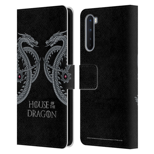 House Of The Dragon: Television Series Graphics Dragon Leather Book Wallet Case Cover For OnePlus Nord 5G