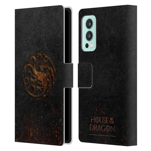 House Of The Dragon: Television Series Graphics Targaryen Emblem Leather Book Wallet Case Cover For OnePlus Nord 2 5G